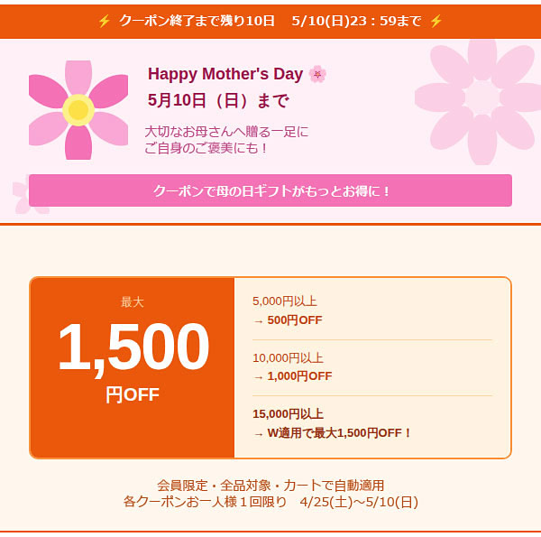 クーポンの使い方