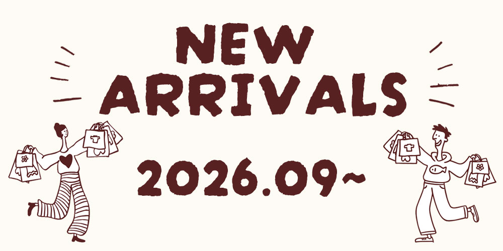 秋の新作入荷