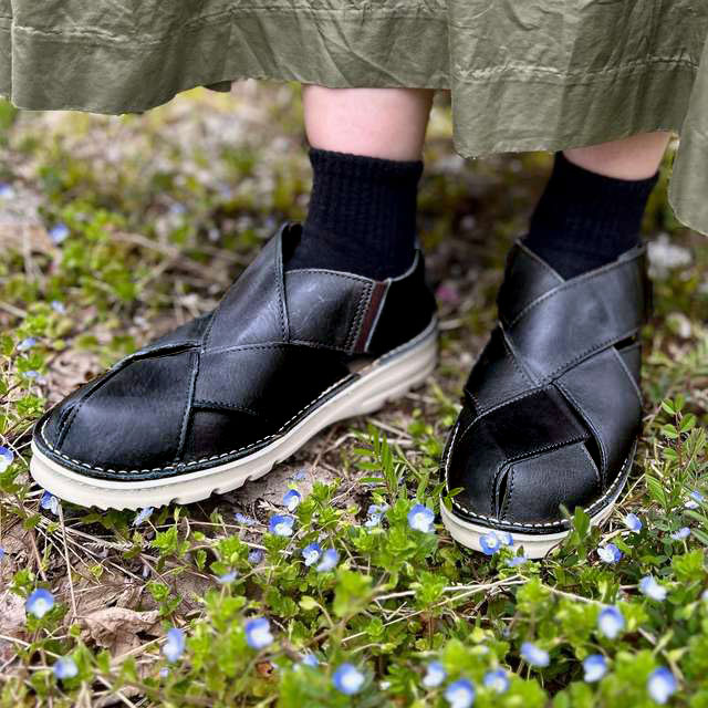 Dola&A.S.W 本革グルカシューズ