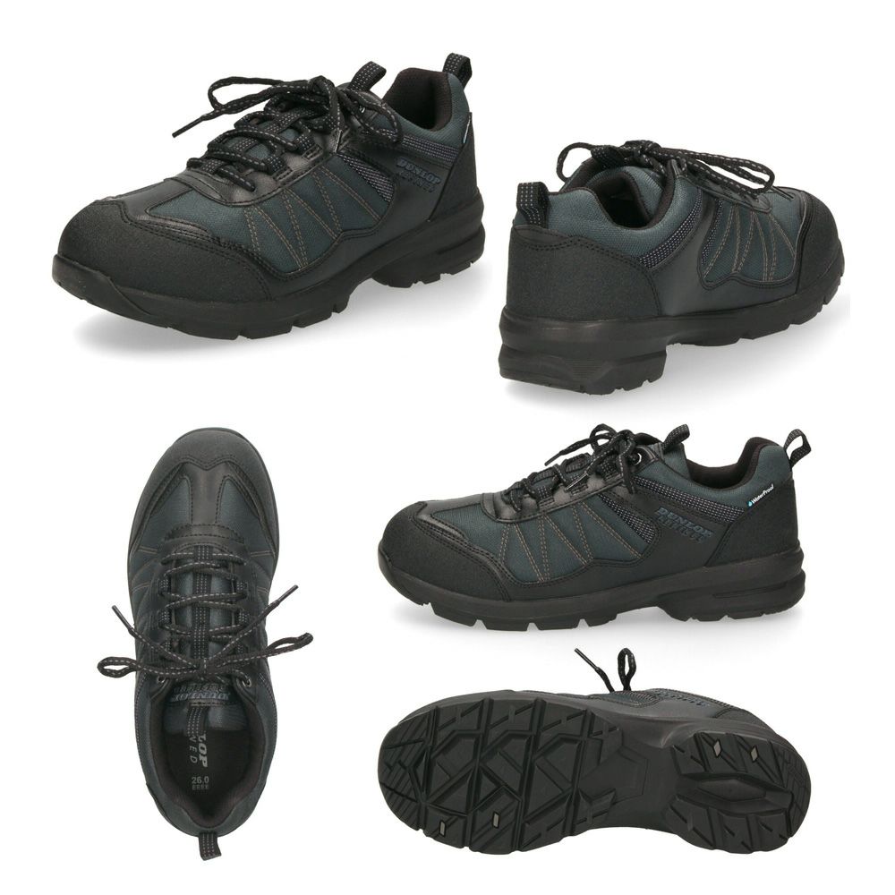 ダンロップ リファインド スニーカー メンズ 防水 幅広 4E 軽量  DU6009 U6009WP DUNLOP REFIND アウトドア ウォーキング トレッキング 普段使い