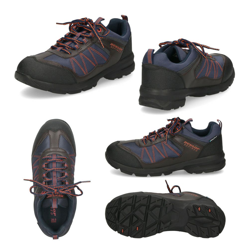 ダンロップ リファインド スニーカー メンズ 防水 幅広 4E 軽量  DU6009 U6009WP DUNLOP REFIND アウトドア ウォーキング トレッキング 普段使い