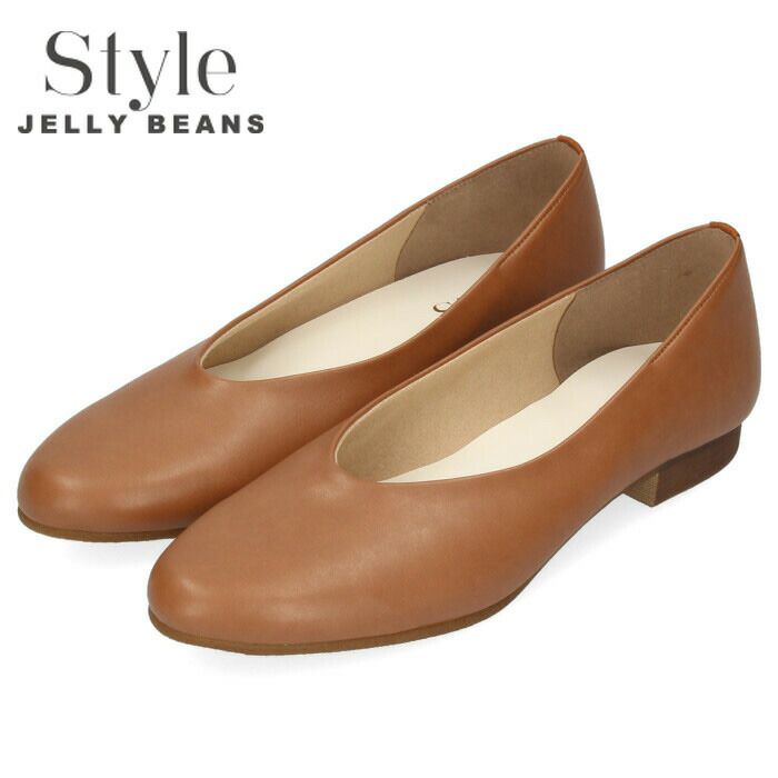 STYLE JELLY BEANS ジェリービーンズ パンプス ローヒール フラット