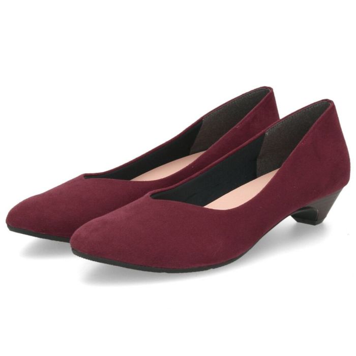 パンプス ローヒール 日本製 Vカット 痛くない 走れる 歩きやすい アーモンドトゥ 高反発 レディース 大きいサイズ 小さいサイズ 美形パンプス Parade 3500