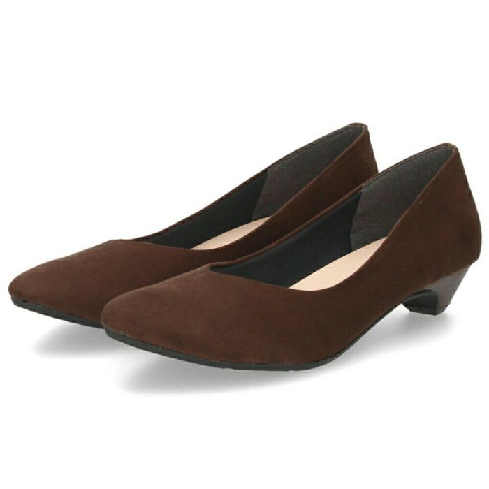 パンプス ローヒール 日本製 Vカット 痛くない 走れる 歩きやすい アーモンドトゥ 高反発 レディース 大きいサイズ 小さいサイズ 美形パンプス Parade 3500