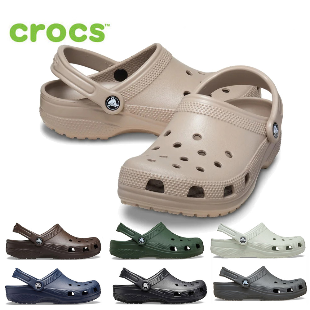 クロックス レディース メンズ サンダル 定番 サボ 10001 クラシック クロッグ アウトドア ストラップ 黒 Classic Clog crocs
