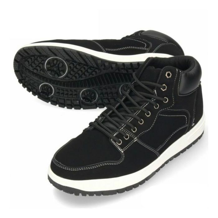 ブーツ メンズ 防水 レディース 通学 通勤 スノトレ スニーカー シューズ 滑りにくい 防滑 ハイカット ブラック ホワイト 男性 紳士 女性 Parade 823 824