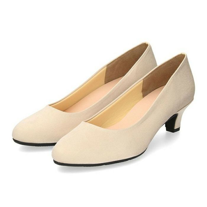 靴 レディース 歩きやすい パンプス 疲れない 日本製 4E 幅広 5cm ヒール アーモンドトゥ 高反発 痛くなりにくい 走れる Parade 美形パンプス 4500 