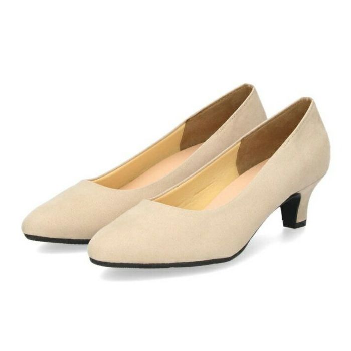 靴 レディース 歩きやすい パンプス 疲れない 日本製 4E 幅広 5cm ヒール アーモンドトゥ 高反発 痛くなりにくい 走れる Parade 美形パンプス 4500 