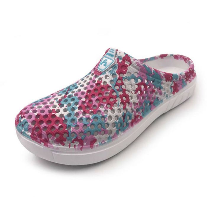 AMOJI アモジ サンダル メンズ レディース CAMO161 クロッグサンダル スリッパ サボ オフィスシューズ アウトドア キャンプ 旅行 軽量 屈曲 ビジネス 仕事履き カーキ ブラック ホワイト グリーン 迷彩柄 カモフラージュ