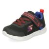 スケッチャーズ キッズ スニーカー SKECHERS 407305N-BKRB  COMFY FLEX-MINI TRAINERS 07305NBKR 男の子 ベビー ブラック レッド セール