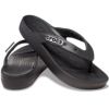 CROCS クロックス サンダル レディース プラットフォームフリップ 207714 ホワイト ブラック CLASSIC PLATFORM FLIP ビーチサンダル トング アウトドア