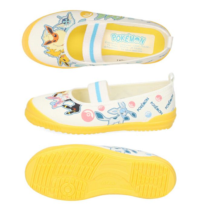 アサヒシューズ ポケモン キッズ ジュニア 上履き バレーシューズ S05 KD37241 イエロー KD37242 ネイビー わぐつ 上靴 うわばき 校内履き 子供靴 セール