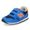 ニューバランス キッズ ベビー スニーカー new balance  IZ373 JN2 ブルー 面ファスナー ワイズW 子供靴 セール