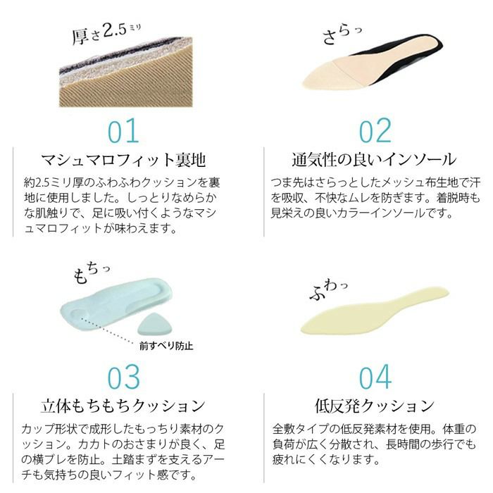 ローファー レディース 大人 ヒール 痛くない 疲れない パンプス ビットローファー コインローファー 靴 太ヒール スクエアトゥ 極ふわっ Parade 22042 23066