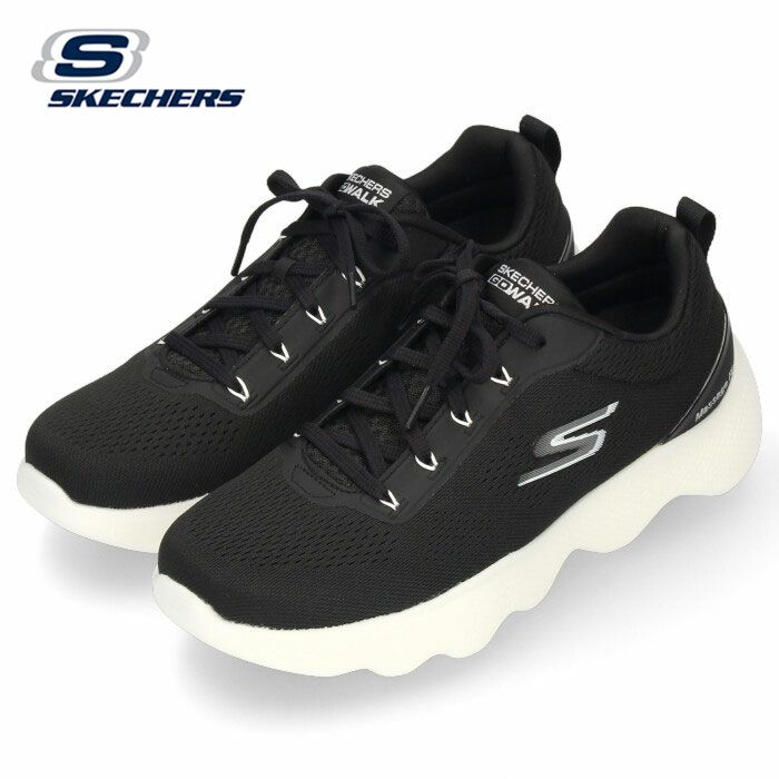 スケッチャーズ スニーカー メンズ GO WALK MASSAGE FIT 216404-BKW 黒 ブラック 軽量 靴 シューズ ローカット SKECHERS セール