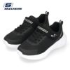 スケッチャーズ SKECHERS スニーカー キッズ SELECTORS 403764L 黒 ブラック 子供 靴 シューズ 軽量 ベルクロ ローカット