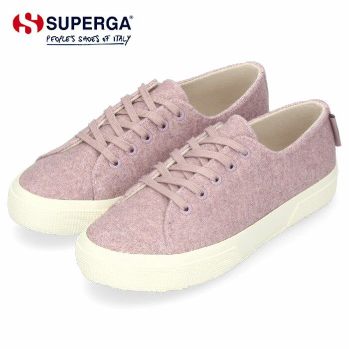 スペルガ SUPERGA スニーカー レディース シューズ 2750 FELT フェルト 靴 カジュアル 2A2128EW バイオレット パープル A00 セール