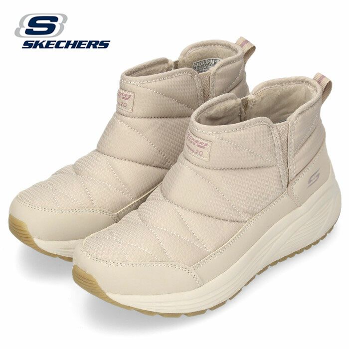 スケッチャーズ ブーツ レディース ブーティー 厚底 SKECHERS BOBS SPARROW 2.0 117260-TPE トープ ショートブーツ セール