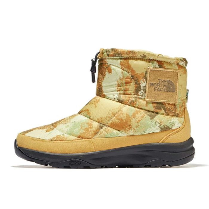 ノースフェイス ブーツ メンズ ヌプシ ブーティ ウォータープルーフ ロゴ ショート スペシャルエディション NF52271 カモプリント 迷彩 