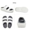 crocs クロックス メンズ レディース サンダル コージーサンダル COZZZY SANDAL 207446 ボア付き あったか ブラック アイボリー ブラック