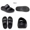 crocs クロックス メンズ レディース サンダル コージーサンダル COZZZY SANDAL 207446 ボア付き あったか ブラック アイボリー ブラック