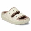 crocs クロックス メンズ レディース サンダル コージーサンダル COZZZY SANDAL 207446 ボア付き あったか ブラック アイボリー ブラック