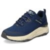 スケッチャーズ メンズ スニーカー RELAXED FIT D'LUX TRAIL 237336-NVY ネイビー 撥水 靴 シューズ SKECHERS セール