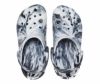 クロックス サンダル メンズ レディース クラシック マーブル クロッグ CROCS CLASSIC MARBLED CLOG 206867 ホワイト ブラック シューズ 軽量　 