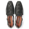 RABOKIGOSHI works ラボキゴシ ワークス サンダル レディース 靴 フラットヒール 本革 グルカサンダル 12691 ブラック アイボリー 日本製