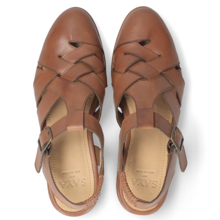 SAYA サヤ グルカサンダル 51116 ラボキゴシ レディース 靴 ストラップ サンダル 本革 ブラック ブラウン レザー 日本製