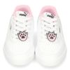 PUMA プーマ スニーカー キッズ ジュニア シューズ 389736-02 ケーブン プーマ メイツ PS ホワイト 子供靴 白 セール