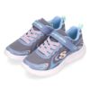 SKECHERS スケッチャーズ キッズ スニーカー ジュニア 女の子 303520L CCMT ウェイビー ライツ エウレカ シャイン チャコール マルチ セール