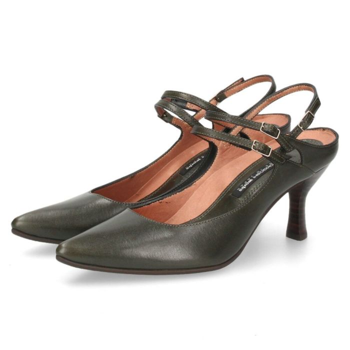 ラボキゴシ ワークス レディース パンプス ヒール バックストラップ 本革 12678 ブラック サンド ベージュ ダークグリーン 靴 日本製 RABOKIGOSHI works