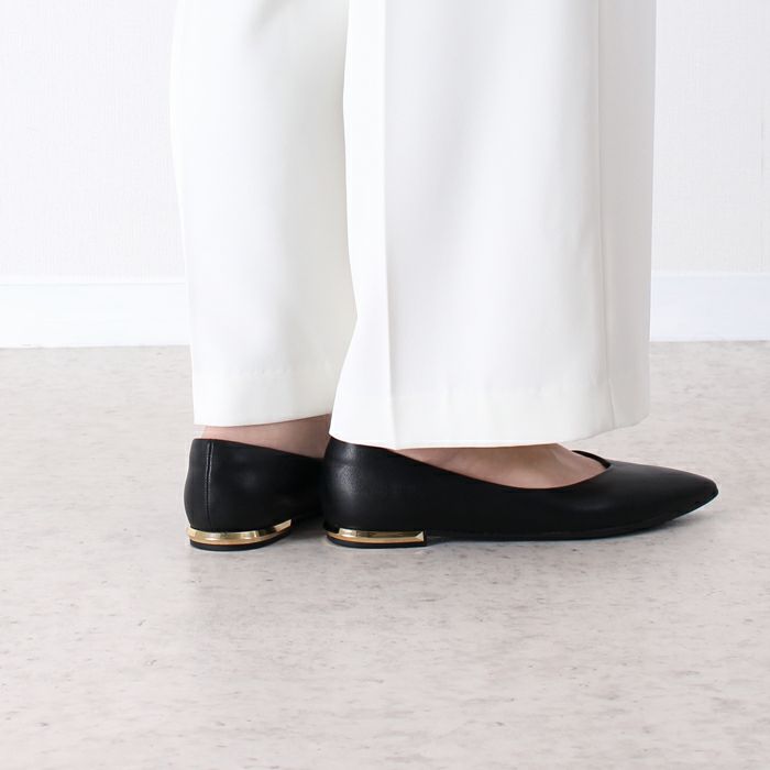 パンプス フラットヒール 黒 ポインテッドトゥ コンフォート きれいめ PICCADILLY ピカジリー 274065 1.5cm レディース ブラック ブラウン シルバー ベージュ デザインヒール セレモニー