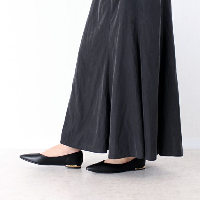 パンプス フラットヒール 黒 ポインテッドトゥ コンフォート きれいめ PICCADILLY ピカジリー 274065 1.5cm レディース ブラック ブラウン シルバー ベージュ デザインヒール セレモニー