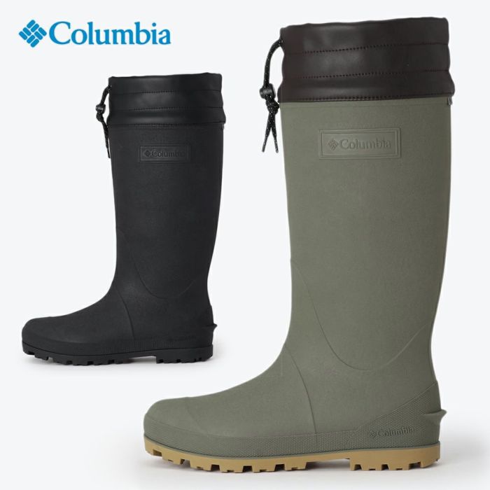 Columbia コロンビア YU8481 長靴 メンズ レディース ロング レインブーツ アウトドア フェス 防水 軽い 滑らない 雨 雪 キャンプ  農作業 災害時 ゴム長 | Parade-パレード- 公式オンラインストア