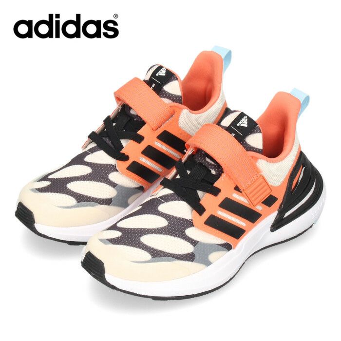 adidas アディダス キッズ ジュニア スニーカー RapidaSport Marimekko EL K H06362 ホワイト マリメッコ ベルクロ 運動靴 靴 通学 子供 セール