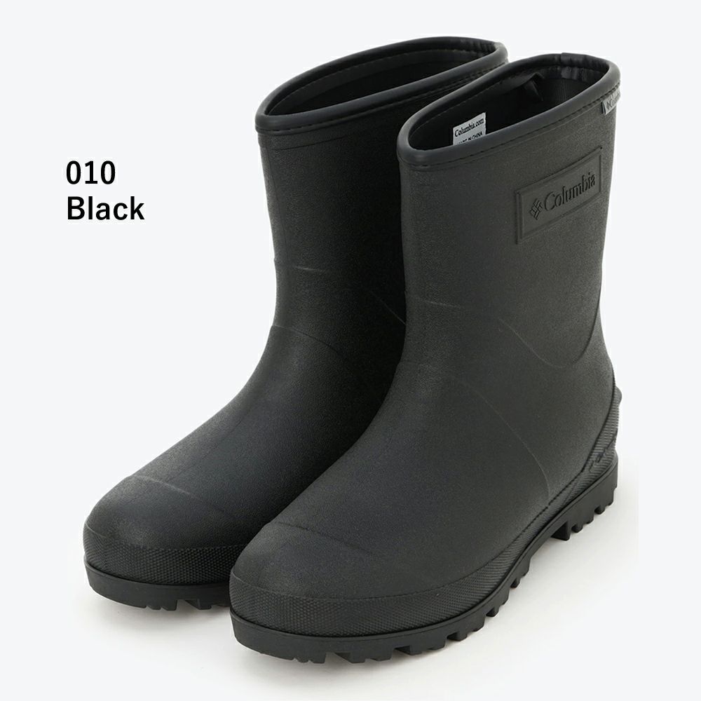 Columbia コロンビア メンズ レディース 長靴 レインブーツ ラディーリーフ ショート ツー YU8771 010 397 アウトドア フェス 防水 軽い 滑らない 雨 雪 キャンプ 農作業 災害時 ゴム長