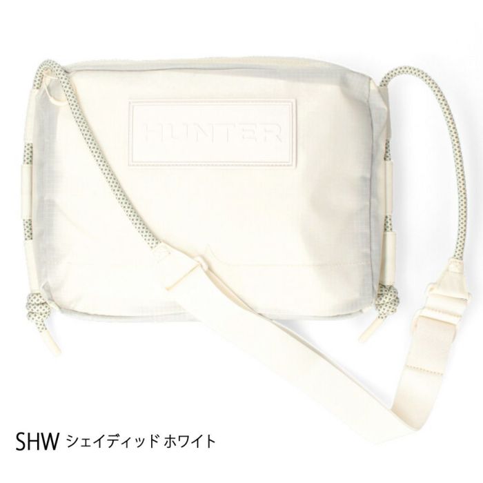 ハンター HUNTER サコッシュ バッグ メンズ レディース UBC1515NRS トラベル リップストップ リサイクル ナイロン 耐水性 耐久性 軽量