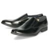 ユーピーレノマ U.P renoma メンズ ビジネスシューズ 8004 防水 スリッポン 3E 幅広 軽量 ブラック ビジネス靴 