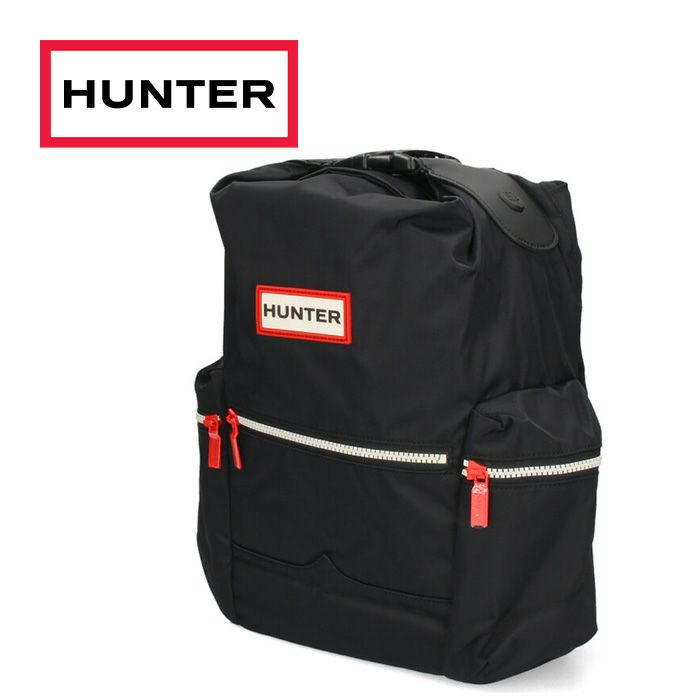 【新品タグ付き】 HUNTER ハンター　バックパック リュック　ブラック