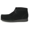 Clarks クラークス レザー ブーツ メンズ 620J WallabeeEVO Bt BS ワラビーエヴォブーツ ブラックスエード