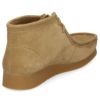 Clarks クラークス レザー ブーツ メンズ 620J WallabeeEVO Bt SADS ワラビーエヴォブーツ ダークサンドスエード