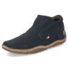 コンカラー シューズ フォギー 106 conqueror shoes FOGGY メンズ スニーカー スリッポン ネイビースエード カジュアルシューズ 靴