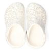 crocs クロックス サンダル キッズ クラシック スターリー グリッター クロッグ CLASSIC STARRY GLITTER CLOG 208619  ホワイト 軽量 子供靴