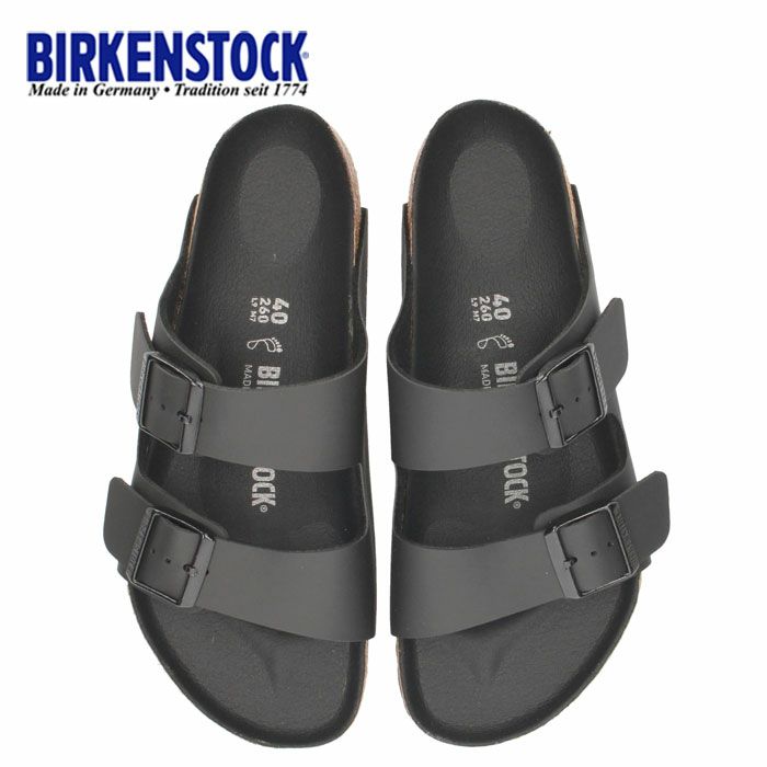 ビルケンシュトック BIRKENSTOCK サンダル メンズ アリゾナ Arizona 1019098 ブラック 黒 レギュラー