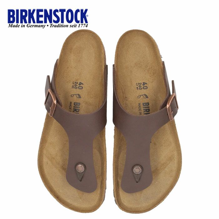 BIRKENSTOCK ビルケンシュトック サンダル メンズ RAMSES ラムゼス Birko-Flor 44701 ブラウン ワイドカット トングサンダル レギュラー