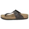 BIRKENSTOCK ビルケンシュトック サンダル メンズ Medina メディナ マイクロファイバー 1024515 デザートダストブラック トングサンダル レギュラー