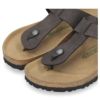 BIRKENSTOCK ビルケンシュトック サンダル メンズ Medina メディナ マイクロファイバー 1024515 デザートダストブラック トングサンダル レギュラー