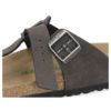 BIRKENSTOCK ビルケンシュトック サンダル メンズ Medina メディナ マイクロファイバー 1024515 デザートダストブラック トングサンダル レギュラー